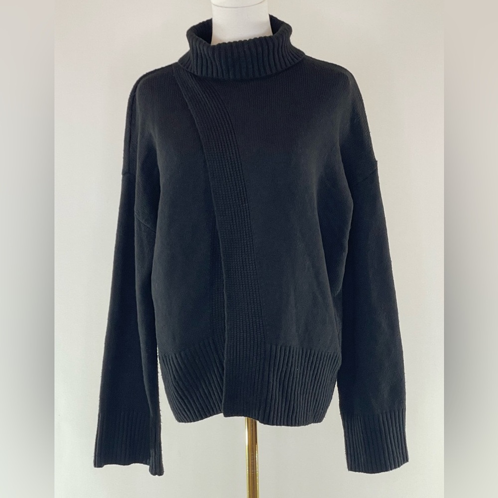 Great Jones Overlay Turtleneck Sweater, M - Picture 4 of 9